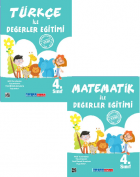 4.Sınıf Türkçe ile Değerler Eğitimi + Matematik ile Değerler Eğitimi