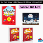 2. Sınıf Kış Tatil Kitabı + Elit Matematik ( 2 Kitap ) + Karne Kılıfı