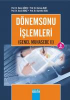 Dönemsonu İşlemleri-Genel Muhasebe II