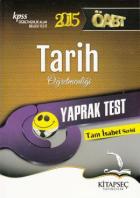 Kitapseç 2015 ÖABT Tarih Öğretmenliği Yaprak Test