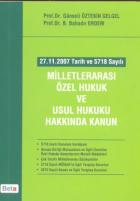 Milletlerarası Özel Hukuk ve Usul Hukuku Hakkında Kanun