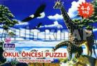 Okul Öncesi Puzzle - Vahşi Hayvanlar