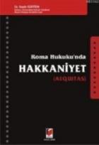 Roma Hukuku'nda Hakkaniyet (AEQUITAS)