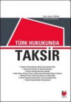 Türk Hukukunda Taksir