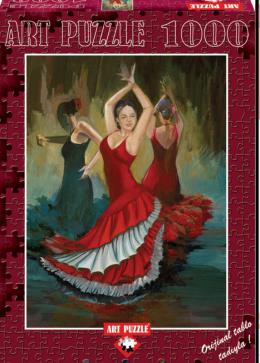 Art Puzzle 1000 (4400) Parça Flamenco Yavuz Bozkurt