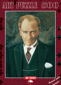 Art Puzzle 500 (4157) Parça Atatürk Portresi Yavuz Bozkurt