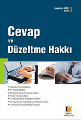 Cevap ve Düzeltme Hakkı