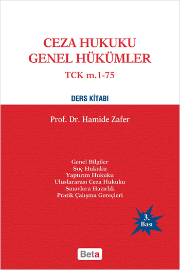 Ceza Hukuku Genel Hükümler