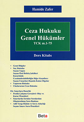 Ceza Hukuku Genel Hükümler