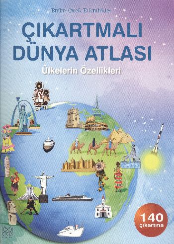 Çıkartmalı Dünya Atlası Ülkelerin Özellikleri