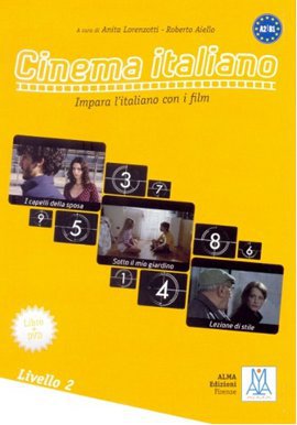 Cinema Italiano 2 (Kitap,DVD) Filmlerle İtalyanca Orta Seviye A2,B1 Im