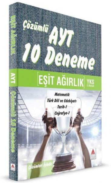 Delta AYT Eşit Ağırlık Çözümlü 10 Deneme