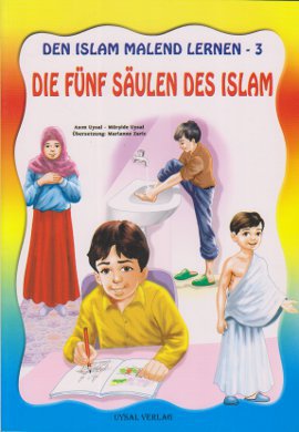 Den Islam Malend Lernen-4,  Malbuch Über Die Islam