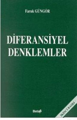 Diferansiyel Denklemleri