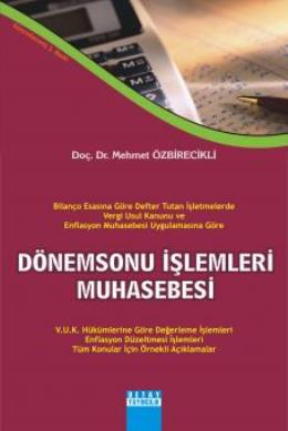 Dönemsonu İşlemleri Muhasebesi