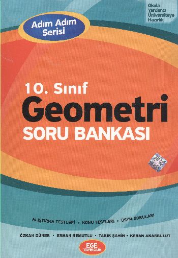 Ege 10. Sınıf Geometri Soru Bankası %17 indirimli Komisyon