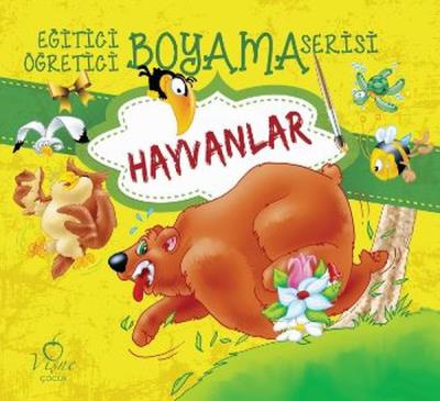 Eğitici Öğretici Boyama Serisi - Hayvanlar