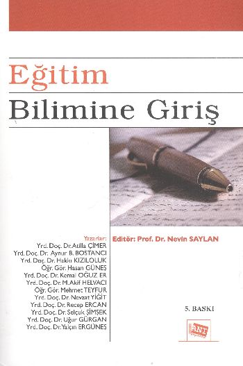 Eğitim Bilimine Giriş N.Saylan