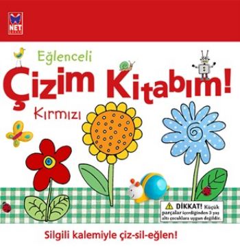 Eğlenceli Çizim Kitabım Kırmızı