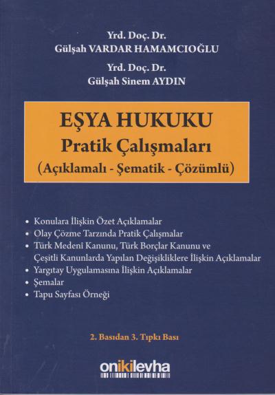 Eşya Hukuku Pratik Çalışmaları