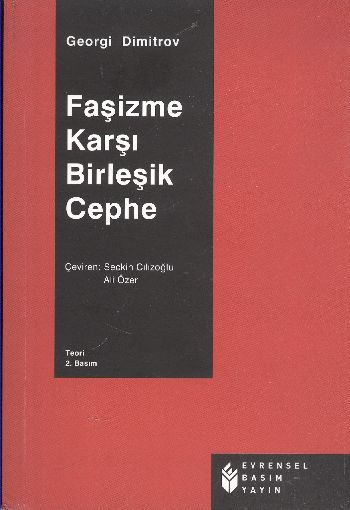 Faşizme Karşı Birleşik Cephe %17 indirimli Georgi Dimitrov