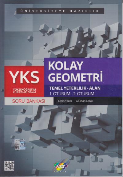 FDD YKS-TYT Kolay Geometri Soru Bankası 1. Oturum - 2. Oturum