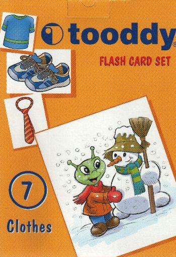 Flash Card Set-07: Clothes %17 indirimli