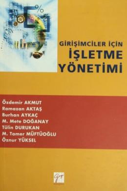 Girişimciler İçin İşletme Yönetimi