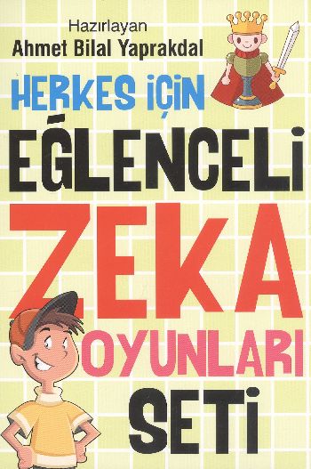 Herkes İçin Eğlenceli Zeka Oyunları Seti 4 Kitap