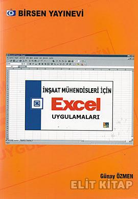 İnşaat Mühendisleri İçin Excel Uygulamaları