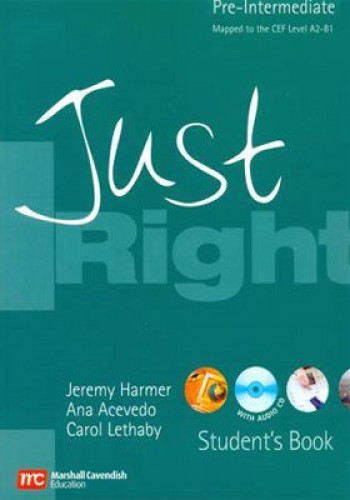 Just Right Pre Intermediate Workbook, CD