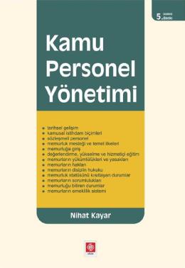 Kamu Personel Yönetimi Nihat Kayar