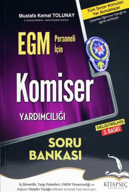 Kitapseç EGM Komiser Yardımcılığı Soru Bankası