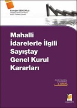 Mahalli İdarelerle İlgili Sayıştay Genel Kurul Kararları