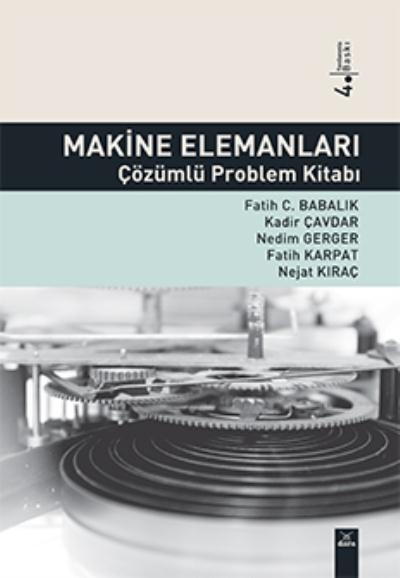 Makine Elemanları Çözümlü Problem Kitabı Dora Yayınları Komisyon