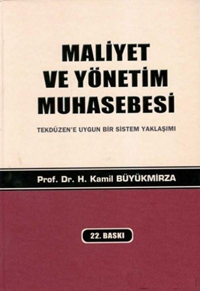 Maliyet ve Yönetim Muhasebesi