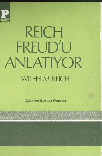 Reich Freudu Anlatıyor %17 indirimli Wilhelm Reich