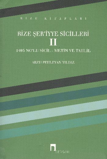 Rize Şer'iyye Siciller-2