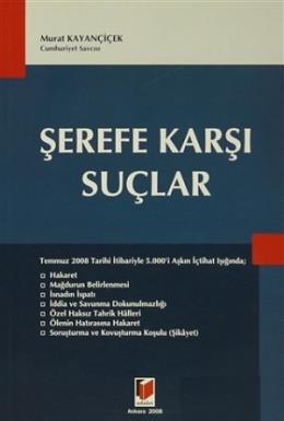 Şerefe Karşı Suçlar