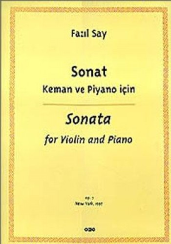 Sonat Keman ve Piyano İçin (Sonata for Violin and Piano)