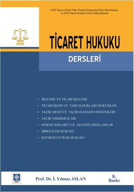 Ticaret Hukuku Dersleri