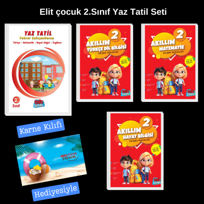 Elitçocuk 2. Sınıf Yaz Tatil Çalışma Seti